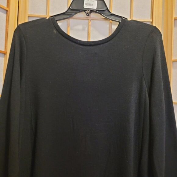 Melissa Paige Womens Pleated Bottom Tunic Top Blouse Shirt Sz M NWT - Picture 3 of 8